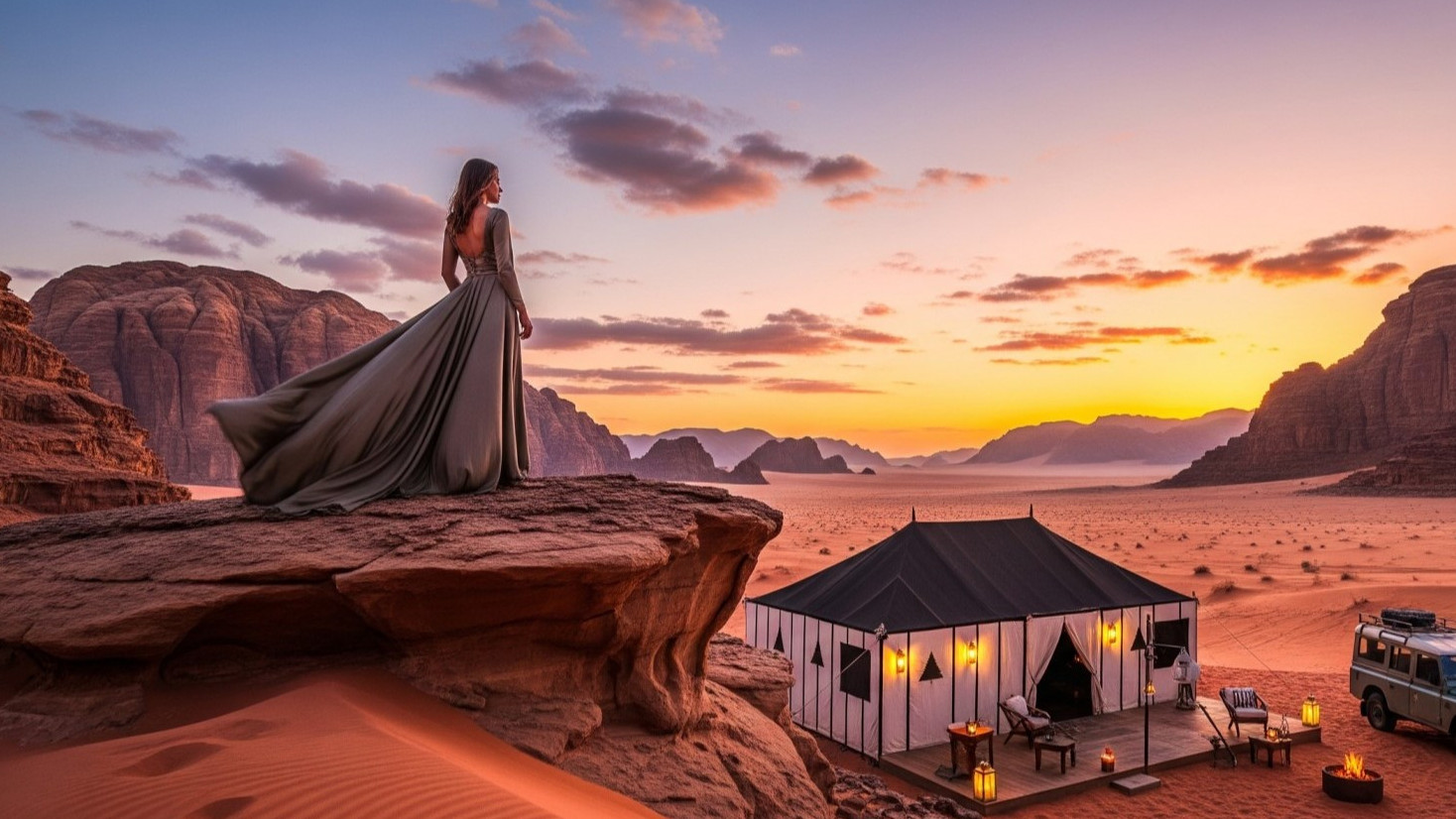 Wadi Rum Glamour in the Valley of the Moon